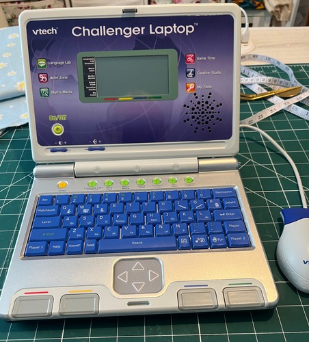 Vtech challenger laptop blue - challenger,
