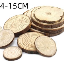 15cm natural wood slices - natural,