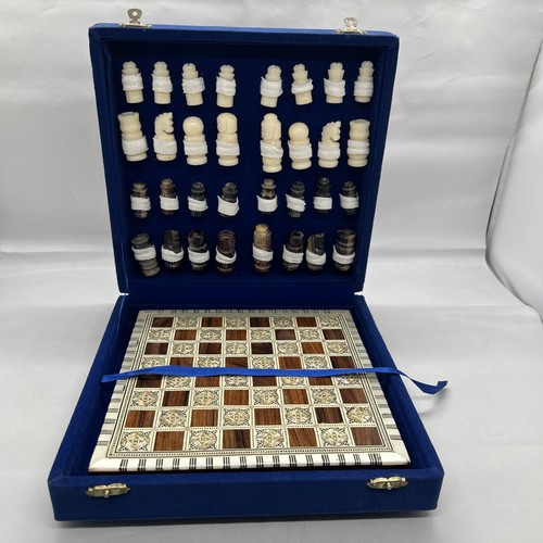 Egyptian chess set handcrafted - set,