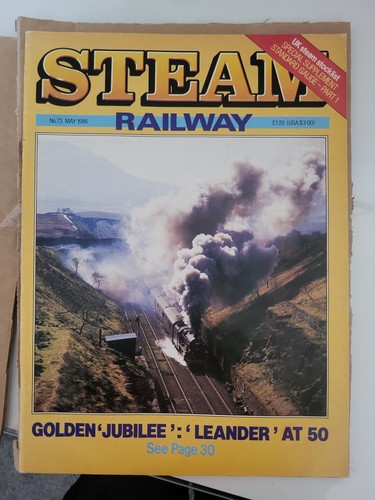 Steam railway magazine may - railway,