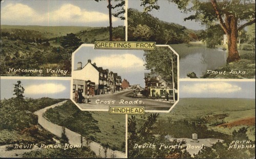 Vintage frith postcard - frith,