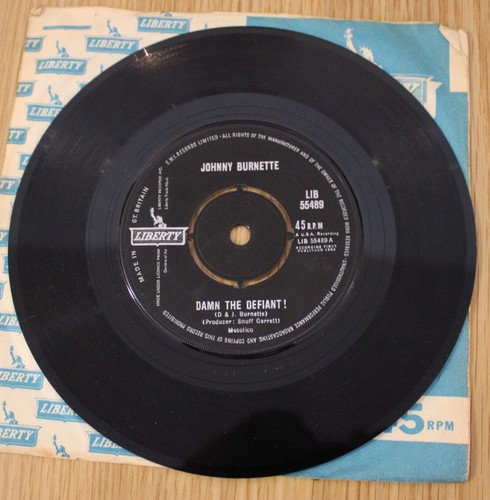 Johnny burnette damn - burnette:,