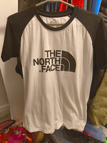 The north face men logo - face, men's