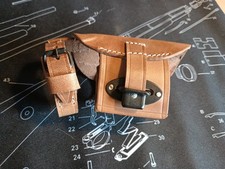 Mauser K98 Rear Sight Protector Cover Leather Used