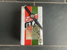 Rare Vintage Old England Men’s vintage Castrol Promotional watch with GTX Tin 
