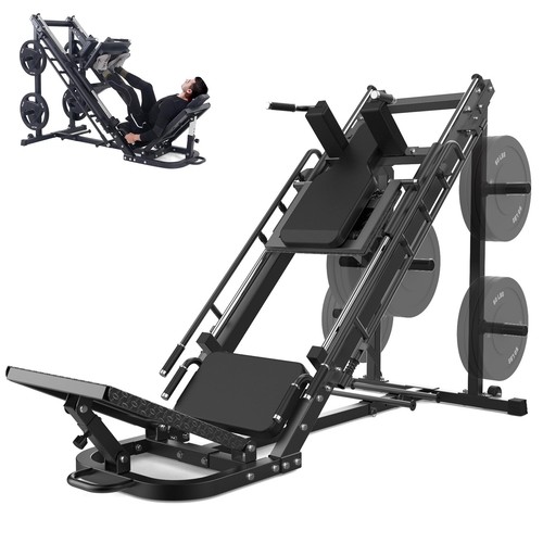 Leg press hack - squat, 2-in-1