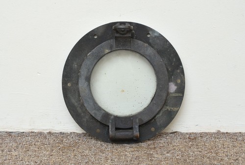 Antique porthole old brass