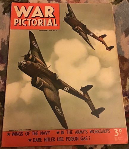 War pictorial magazine 1939 - pictorial,