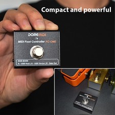  MIDI Foot Controller Electric Guitar MIDI Effects Pedal Plug And IZMG