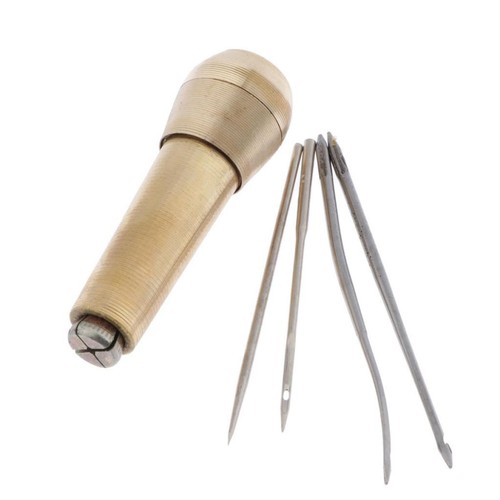 Copper handle sewing awl - copper,