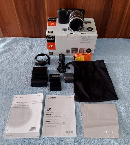 Sony nex silver - nex-3,
