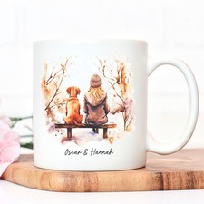 Personalised Dog & Owner Mug