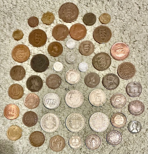 British empire coin collection - empire,