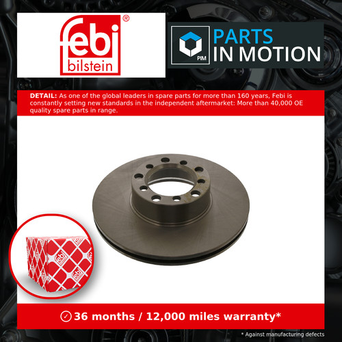 Brake discs pair vented - 2x,
