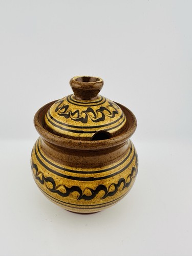 Vintage godshill pottery honey - godshill,