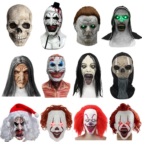 Latex head overhead halloween - head,