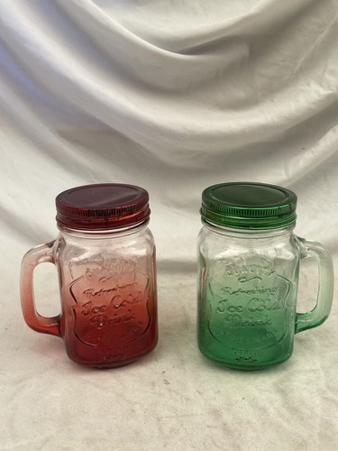 Retro mason jars - retro, cold