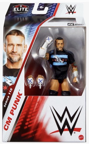 Punk wwe elite collection - elite,
