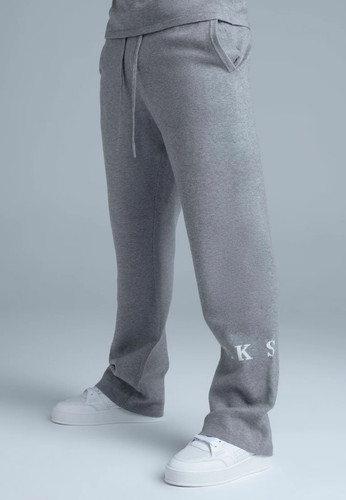 Siksilk mens grey marl knitted - marl,