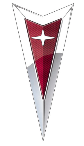 Pontiac logo sticker decal - sticker,