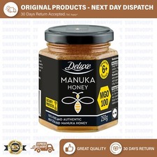 Original Manuka Deluxe | 100 MGO Manuka Honey - 250g Each UK Stock BB 05 2025/26