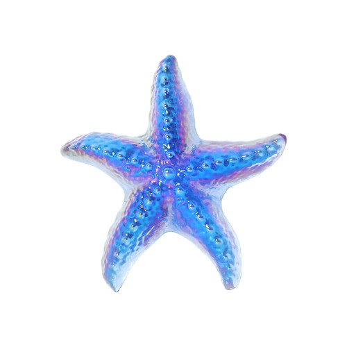 Color crystal starfish - color,