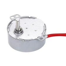 sourcing map Synchronous Motor AC12V 10-12RPM 50-60Hz CW 4W D Shaft Electric Mot
