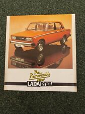 LADA RIVA FOLD OUT BROCHURE