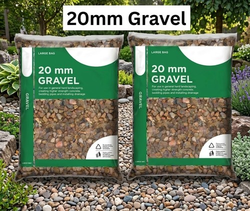 20mm pea decorative gravel - pea,