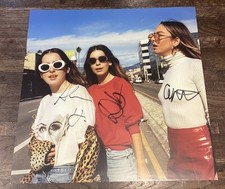 HAIM Hand Signed 12x12”