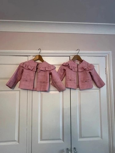 River island girls pink faux - river,