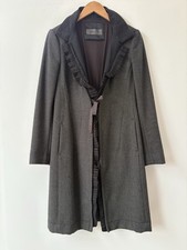 SPORTMAX VIRGIN WOOL COAT UK 10