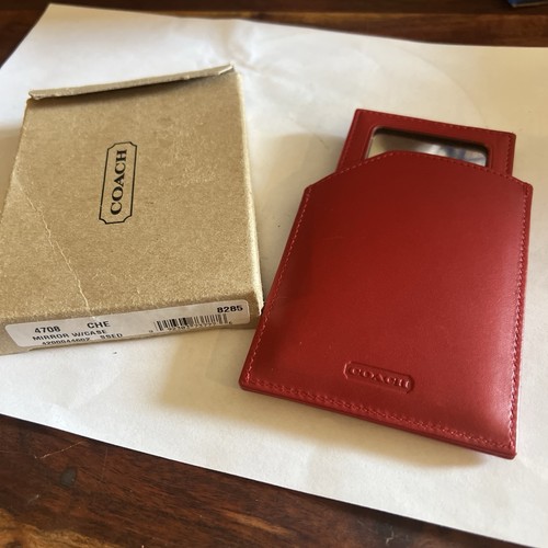 Coach vintage red leather - coach,