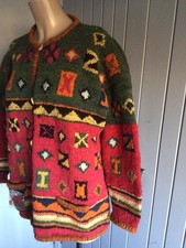 Hand Knitted In Nepal Navajo