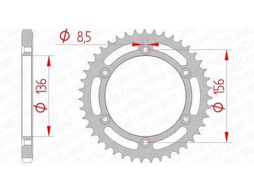Afam standard steel crown - standard,