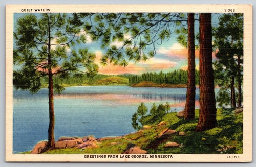 Postcard quiet waters - postcard-,
