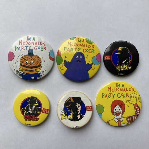 Mcdonald badges rare - mcdonald’s, 6