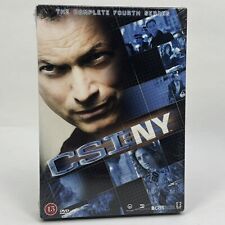 CSI: NY Season 4 DVD The Complete Fourth 4th Series New York Box Set R2 - New
