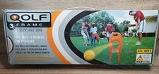 Qolf 3 Frame Golf Game Indoor/Outdoor Lawn Golf Game
