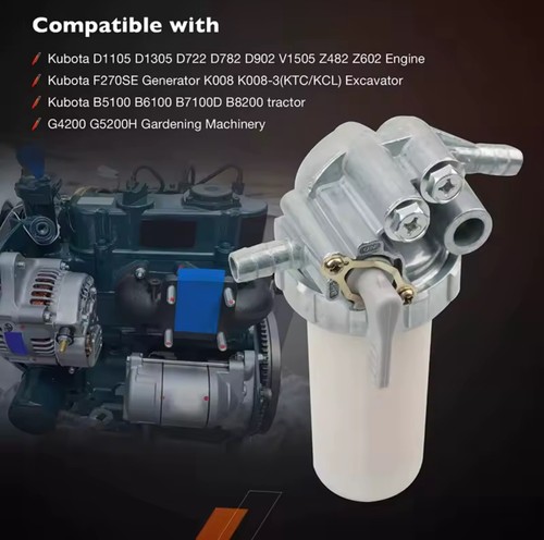 Fuel filter for kubota d722 - fuel,