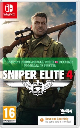 Sniper elite nintendo switch - sniper,