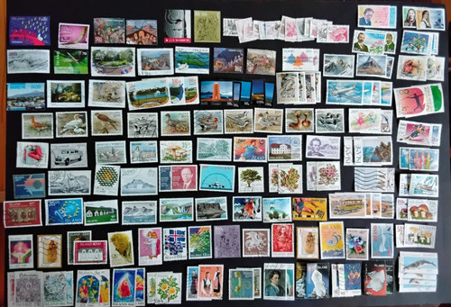 Stamps iceland lot 200 - stamps, of