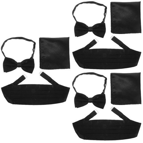 Sets cumberband bow tie - 3,