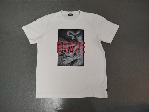 Men white diesel shirt - men's, t-shirt