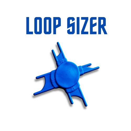 Blue floater loop sizer - loop,