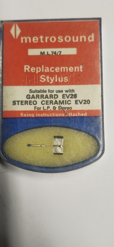 Metrosound 74 7garrard - metrosound, m.l.74/7garrard