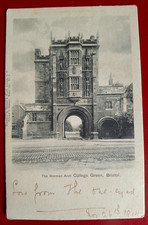 Stewart & Woolf B&W Postcard - Norman Arch, College Green, Bristol - 1904 #25