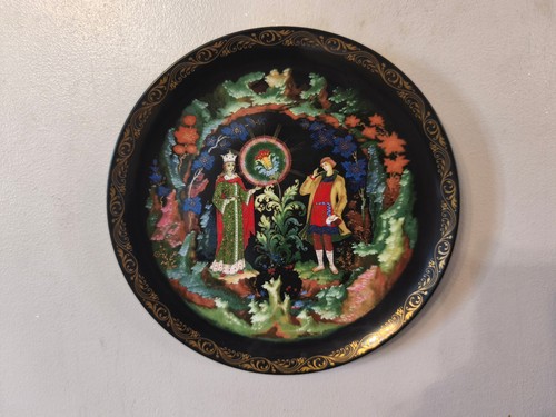 Vintage ceramic plate legends - vintage,