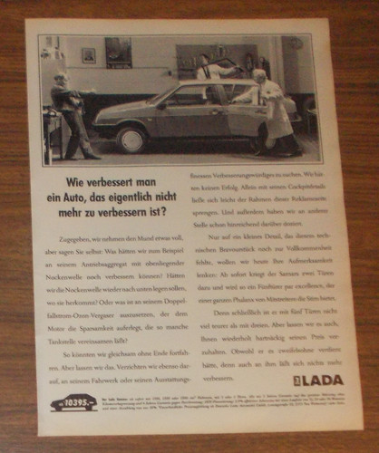Rare advertising lada samara - rare,
