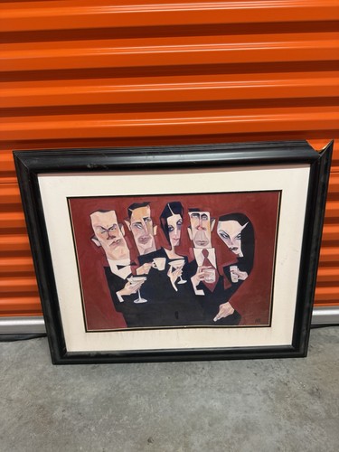 Todd white framed - framed, art